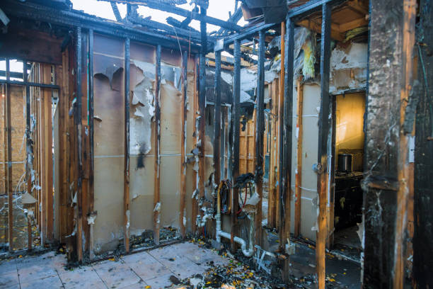 Professional Smoke Damage Removal technician working in Catharpin, VA